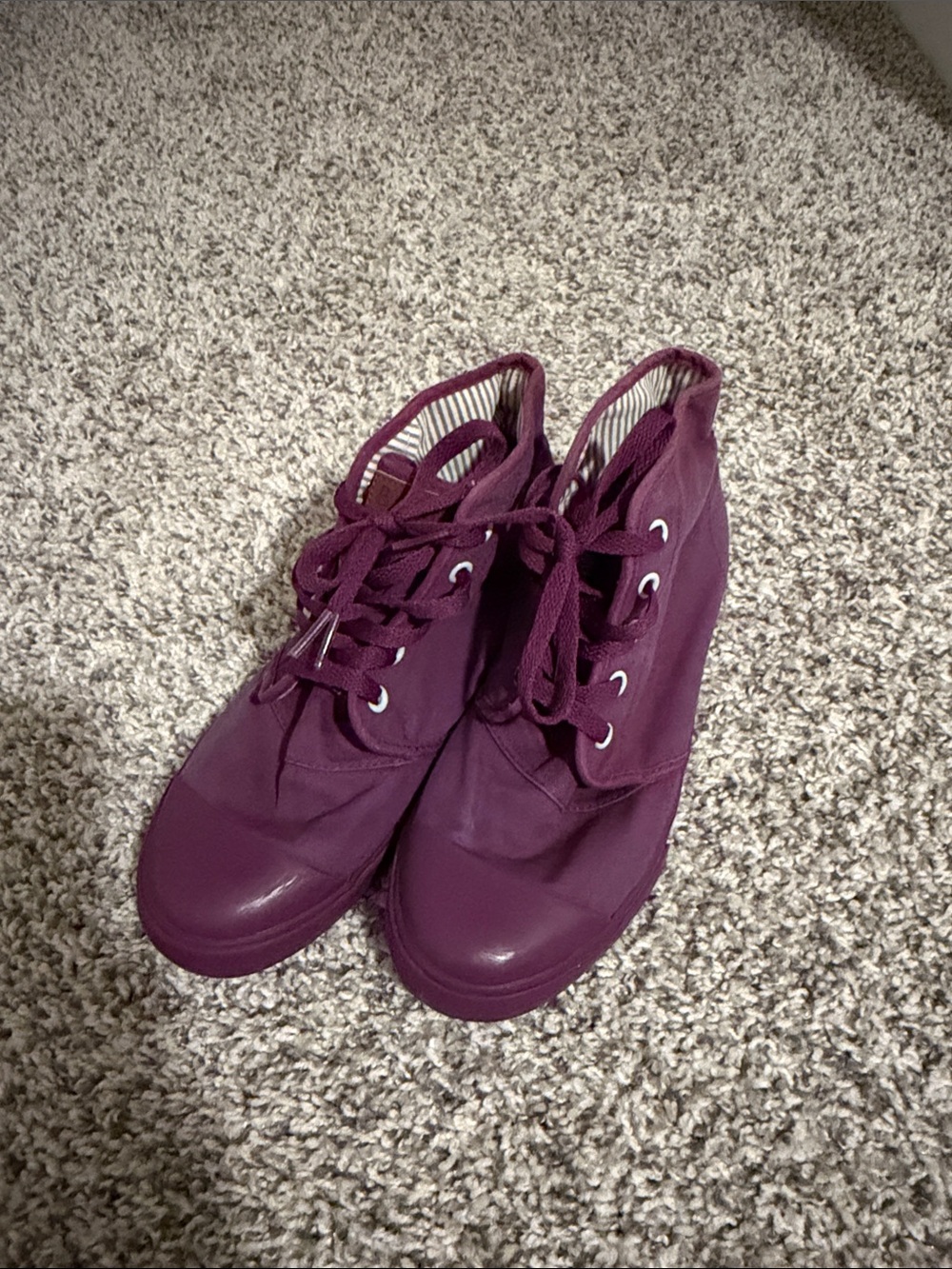 Plum High Top BANGS